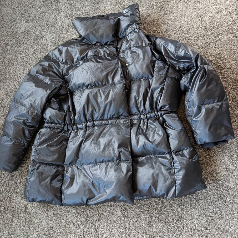 2x Lands End Down Puffer